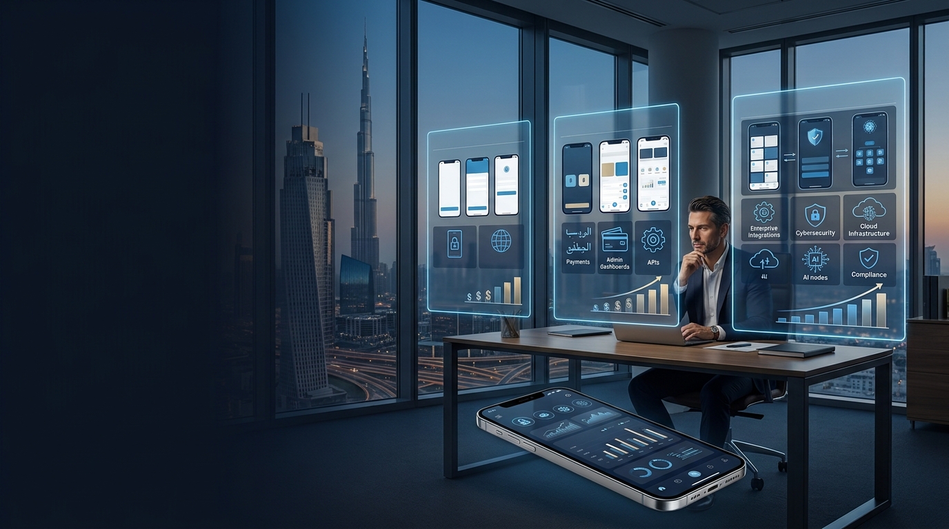 mobile app development cost Dubai