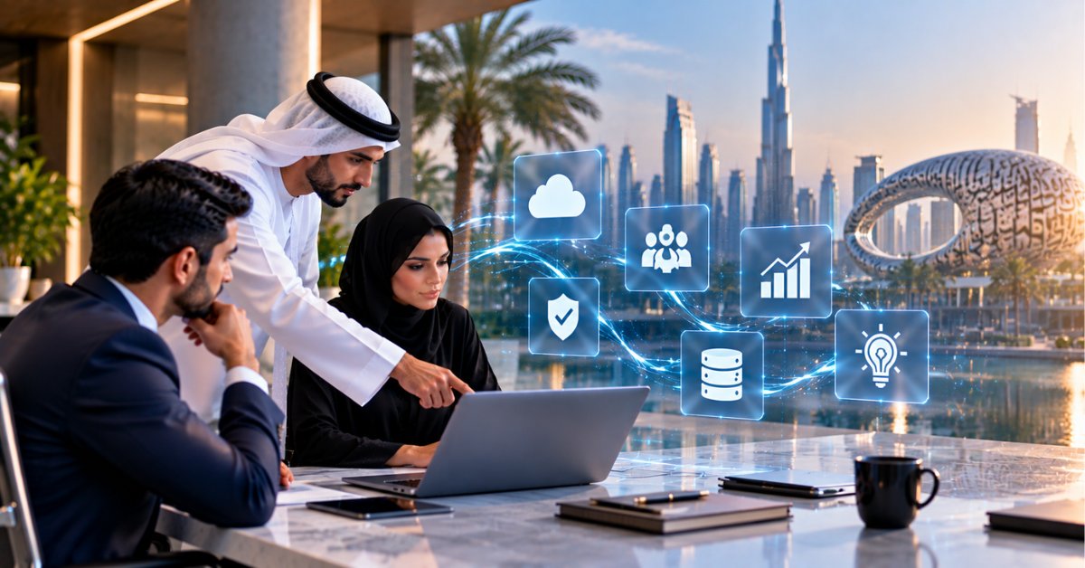 Digital transformation in the UAE with connected business systems